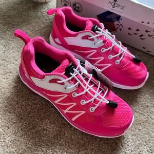 HOOPOE Pilgrim Shoes Orthopedic Pink Sneakers W5005-W JUMP Size: 6 Wide